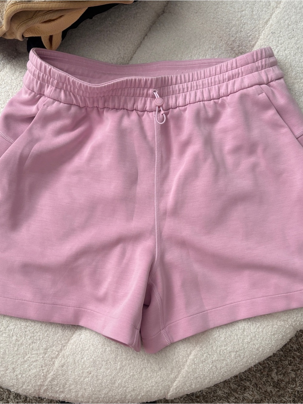 lululemon athletica Pink Drawstring Athletic Shorts